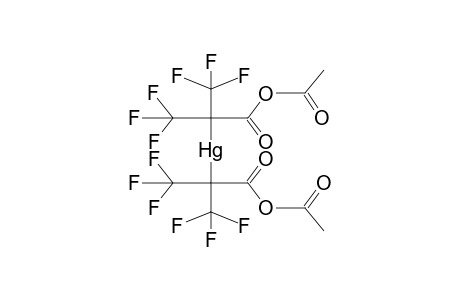 ALPHA-MERCURYBISHEXAFLUOROISOBUTYRIC AND ACETIC ACIDS MIXED ANHYDRIDE