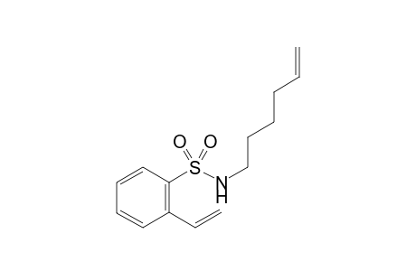 N-(Hex-5-en-1-yl)-2-vinylbenzenesulfonamide