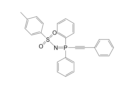 N-[diphenyl(phenylethynyl)phosphoranylidene]-p-toluenesulfonamide