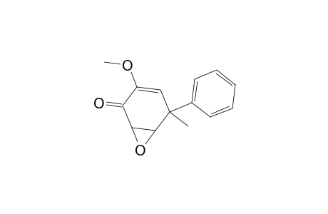 3-Methoxy-5-methyl-5-phenyl-7-oxabicyclo[4.1.0]hept-3-en-2-one