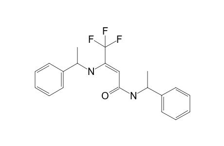 4,4,4-Trifluoro-3-(1-phenylethylamino)but-2-enoic acid (1-phenylethyl)amide