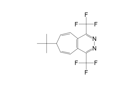 7-TERT.-BUTYL-1,4-BIS-(TRIFLUOROMETHYL)-7H-CYCLOHEPTA-[D]-PYRIDAZINE