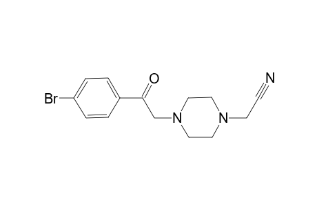 [4-[2-(4-bromo-phenyl)-2-oxo-ethyl]-piperazin-1-yl]-acetonitrile