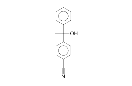 4-(1-hydroxy-1-phenylethyl)benzonitrile