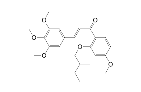 2'-(2-Methylbutyl)oxy-3,4,4',5-tetramethoxychalcone (isomer 1)