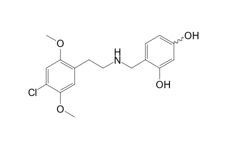 25C-NBOMe-M (O-demethyl-HO-) isomer 3 MS2