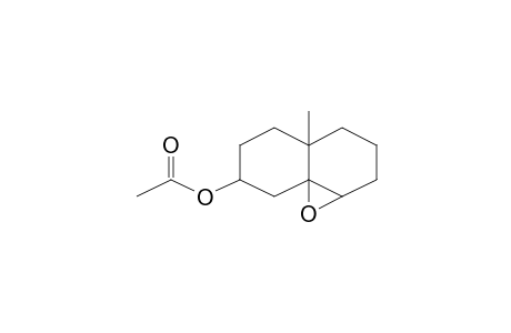 Acetic acid, 4a-methyl-octahydro-1-oxacyclopropa[d]naphthalen-7-yl ester