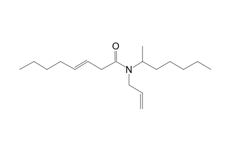 oct-3-Enoyl amide, N-allyl-N-(hept-2-yl)-