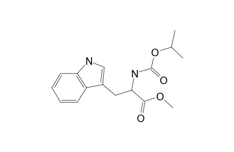 L-Tryptophan, N-isopropyloxycarbonyl-, methyl ester