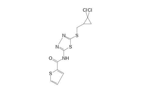 N-{5-{[(2,2-dichlorocyclopropyl)methyl]thio}-1,3,4-thiadiazol-2-yl}-2-thiophenecarboxamide