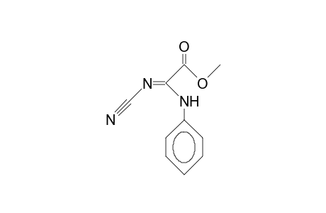 2-(CYANOIMINO)-N-PHENYLGLYCINE, METHYL ESTER