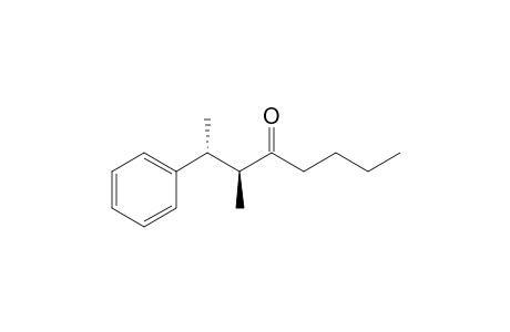 (2R,3S)-3-Methyl-2-phenyloctane-4-one