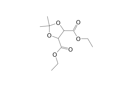 2,2-Dimethyl-1,3-dioxolane-4,5-dicarboxylic acid diethyl ester