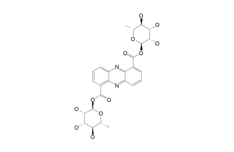 SOLPHENAZINE_A;1,6-DICARBO-ALPHA-L-RHAMNOSYLOXYPHENAZINE