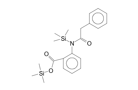 2-[(1-oxo-2-phenylethyl)-trimethylsilylamino]benzoic acid trimethylsilyl ester