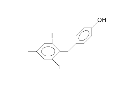 2,6-Dijodo-4-methyl-4'-hydroxydiphenylmethan