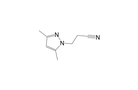 1H-Pyrazole-1-propanenitrile, 3,5-dimethyl-