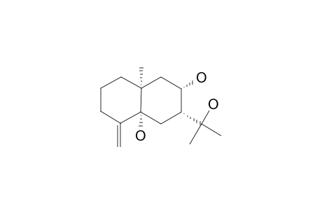 RHOMBITRIOL;5-ALPHA,8-ALPHA-DIHYDROXY-BETA-EUDESMOL