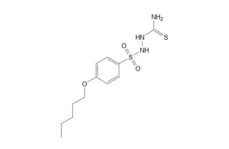 1-{[p-(pentyloxy)phenyl]sulfonyl}-3-thiosemicarbazide