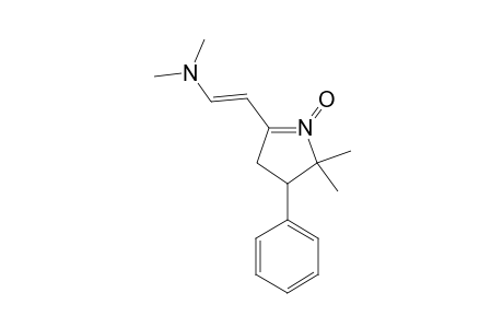 2-(2'-Dimethylaminovinyl)-5,5-dimethyl-4-phenyl-1-pyrroline 1-Oxide