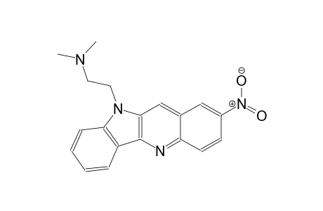 N,N-dimethyl-2-(2-nitro-10H-indolo[3,2-b]quinolin-10-yl)ethanamine