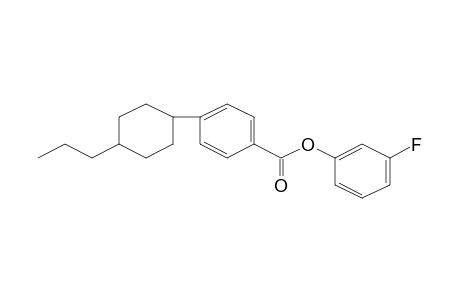 3-Fluorophenyl 4-(4-propylcyclohexyl)benzoate