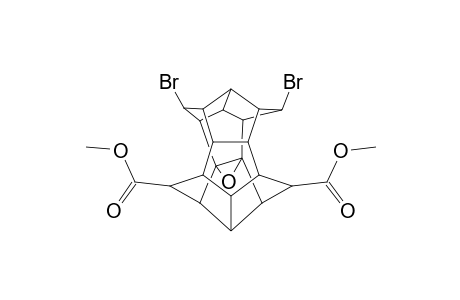 Dimethyl 13-anti-18-anti-Dibromo-21-oxadecacyclo[12.7.0.0(1,20).0(2,6).0(4,11).0(5,9).0(7,20).0(10,17).0(12,16).0(15,19)]henicosane-3-syn-8-syn-dicarboxylate