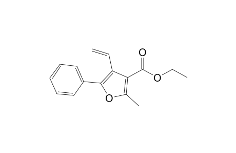2-Methyl-5-phenyl-4-vinyl-furan-3-carboxylic acid ethyl ester