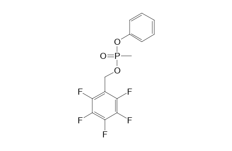 Phenyl pentafluorobenzyl methylphosphonate