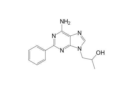 6-Amino-9-(2-hydroxy-propyl)-2-phenylpurine