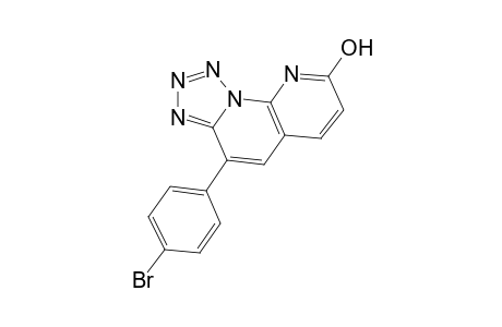 4-(p-bromophenyl)tetrazolo[1,5-a][1,8]naphthyridin-8-ol