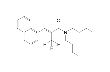 N,N-Dibutyl-(Z)-3-(1-naphthyl)-2-(trifluoromethyl)-2-propenamide