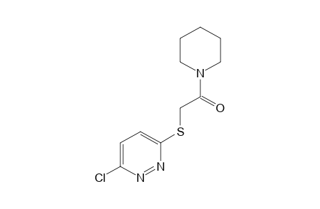 1-{[(6-chloro-3-pyridazinyl)thio]acetyl}piperidine