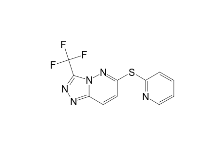 6-(2-Pyridinylsulfanyl)-3-(trifluoromethyl)[1,2,4]triazolo[4,3-b]pyridazine