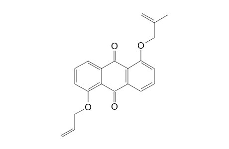 1-(2'-methylprop-2'-enyloxy)-5-(prop-2''-enyloxy)-9,10-anthraquinone