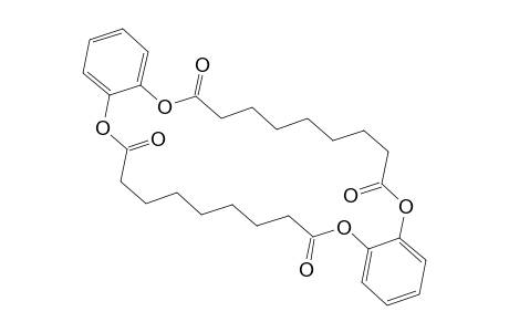 8,9,10,11,12,13,23,24,25,26,27,28-Dodecahydro-6H,21H-dibenzo[b,o][1,4,14,17]tetraoxacyclohexacosine-6,14,21,29(7H,22H)-tetrone