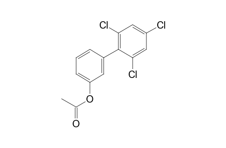 3-Hydroxy-2',4',6'-trichlorobiphenyl, acetate