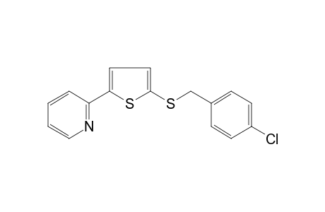 2-{5-[(p-chlorobenzyl)thio]-2-thienyl}pyridine