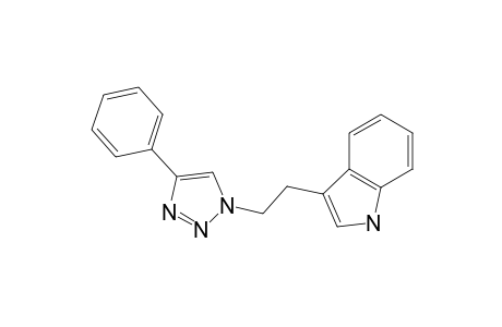 3-[2-(4-Phenyl-1H-1,2,3-triazol-1-yl)ethyl]-1H-indole