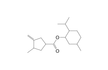 (2-isopropyl-5-methyl-cyclohexyl) 3-methyl-4-methylene-cyclopentanecarboxylate