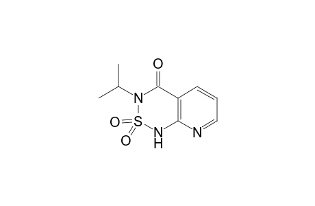 1H-Pyrido[2,3-c][2,1,3]thiadiazin-4(3H)-one, 3-(1-methylethyl)-, 2,2-dioxide