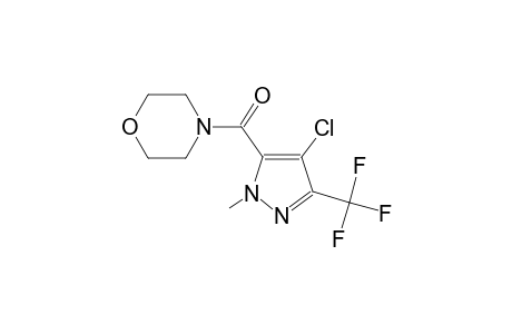 4-{[4-chloro-1-methyl-3-(trifluoromethyl)-1H-pyrazol-5-yl]carbonyl}morpholine