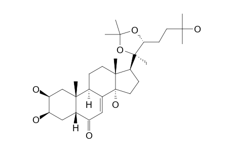 20-HYDROXYECDYSONE-20,22-MONOACETONIDE