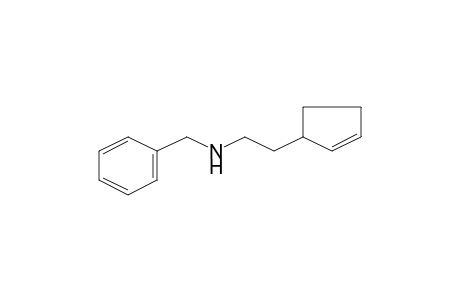 Benzylamine, N-[2-(2-cyclopentenyl)ethyl]-