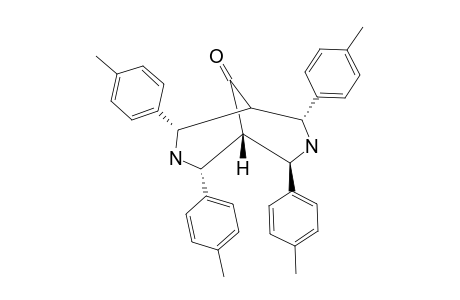 2,4,6,8-TETRA(4-METHYLPHENYL)-3,7-DIAZABICYCLO-[3.3.1]-NONAN-9-ONE