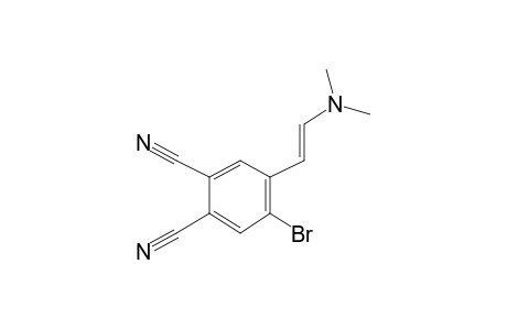 4-Bromo-5-[2-(dimethylamino)ethenyl]benzene-1,2-dicarbonitrile