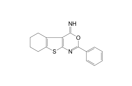 2-Phenyl-4,5,6,7-tetrahydrobenzo[b]-4H-thieno[2,3-d][1,3]oxazin-4-imine