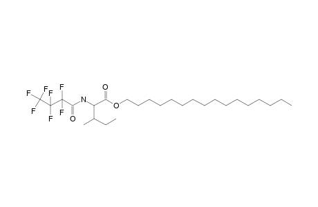 L-Isoleucine, N-heptafluorobutyryl-, hexadecyl ester