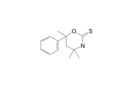 4,4,6-Trimethyl-6-phenyltetrahydro-1,3-oxazine-2-thione