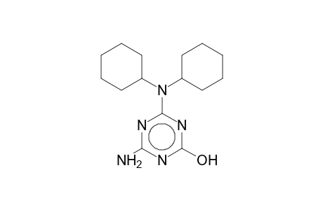 1,3,5-Triazine-2,4-diamine, 6-hydroxy-N,N-dicyclohexyl-